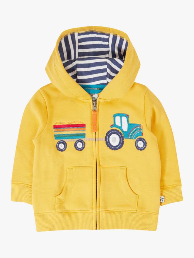 

Детская худи Carbis Cotton на молнии Frugi, Bumblebee/Multi