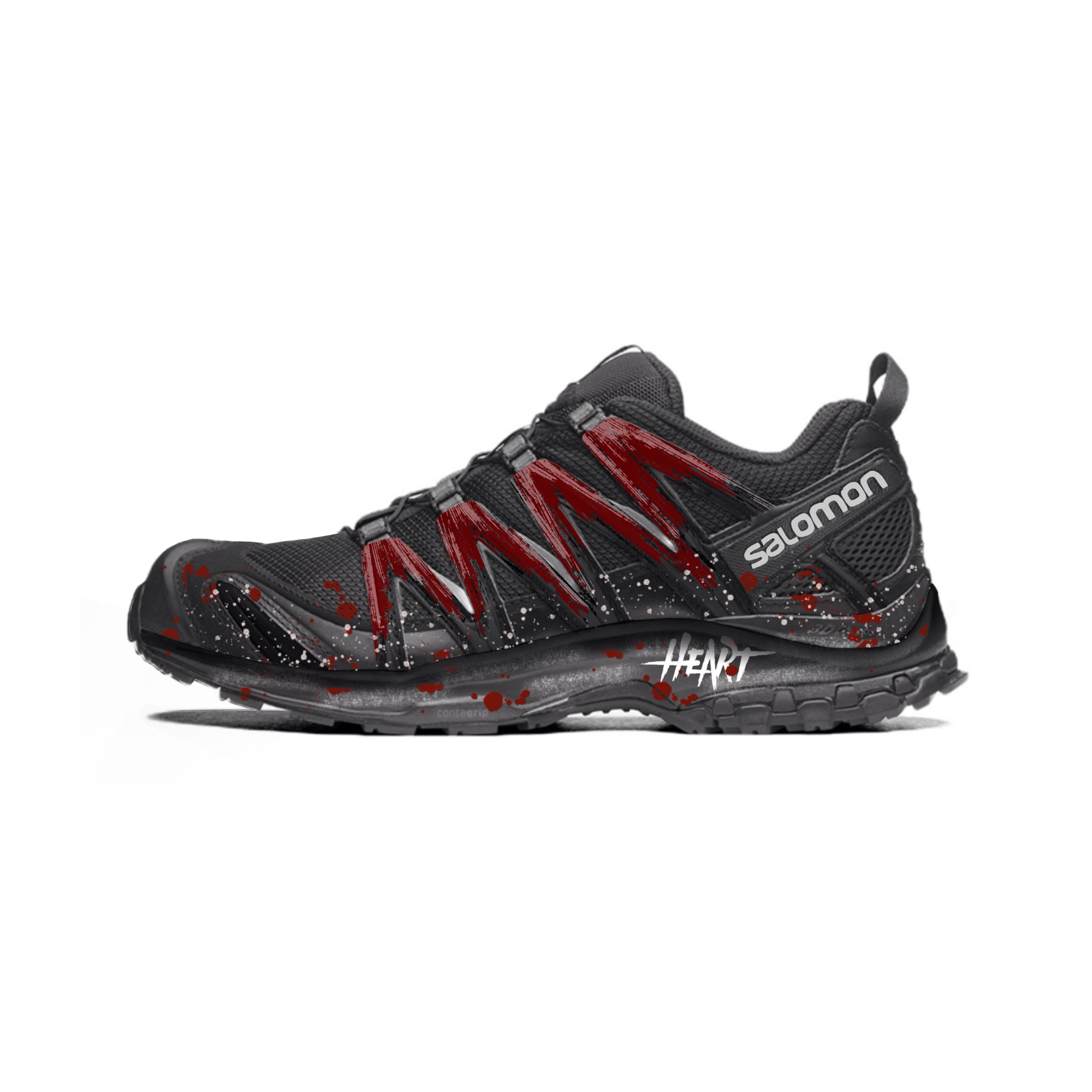 

Salomon XA PRO 3D LA YAUTE Амортизирующие дышащие низкие кроссовки для бега по пересеченной местности, унисекс, черный