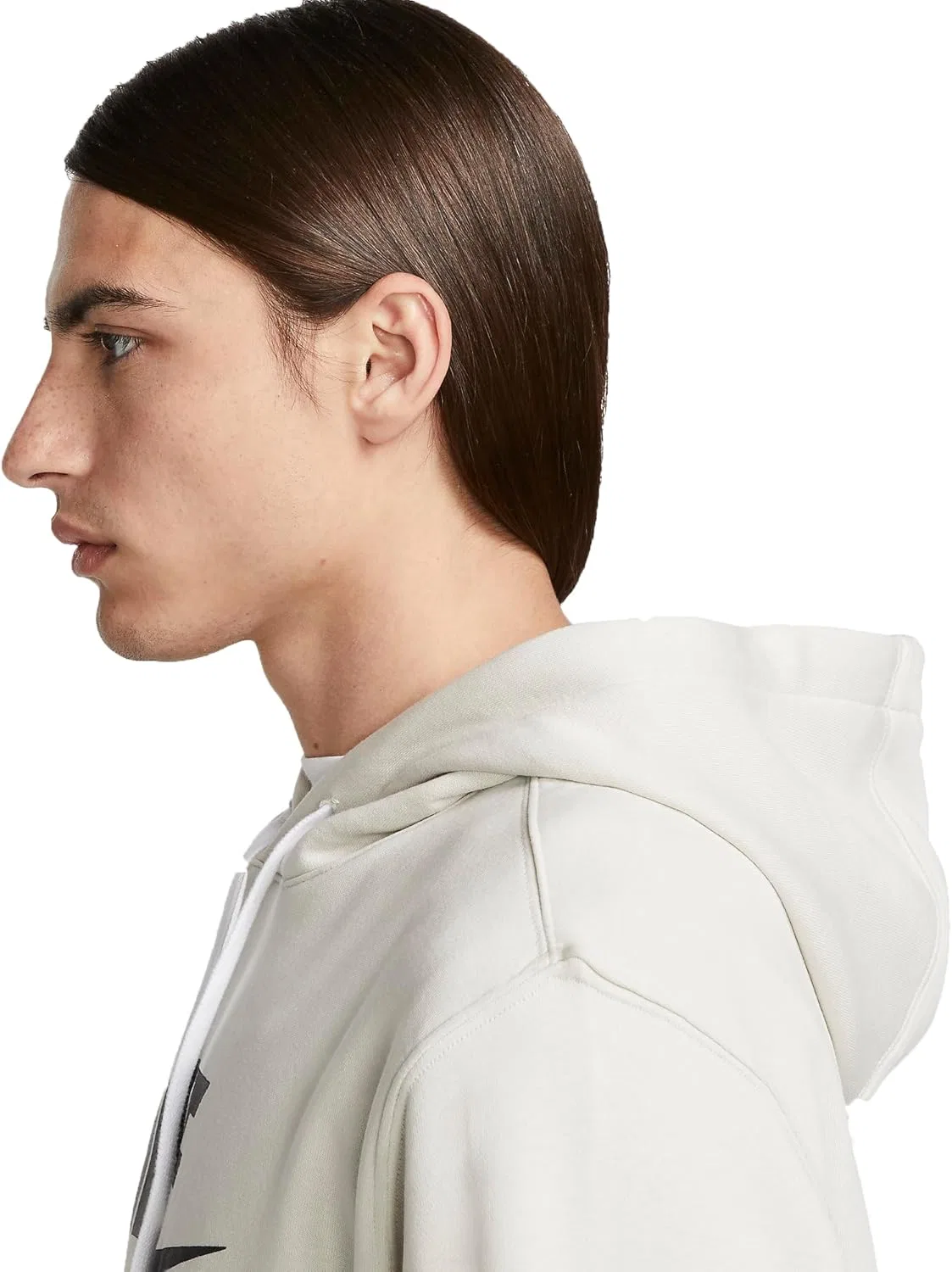 Мужская толстовка с капюшоном и графическим принтом Nike Sportswear Club Fleece — фото 4
