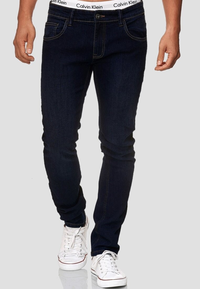 

Джинсы приталенного кроя STRETCH INDICODE JEANS, цвет dark-blue