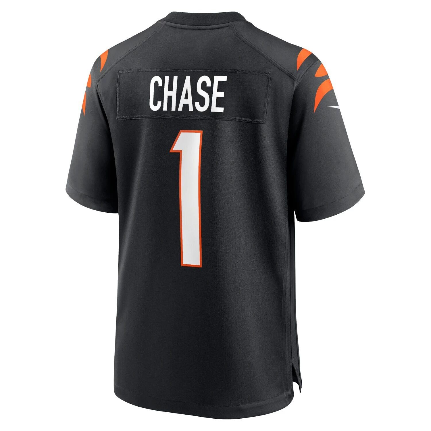 Мужская футболка Ja'Marr Chase Black Cincinnati Bengals драфта НФЛ 2021 года, выбранная в первом раунде игры Nike — фото 3