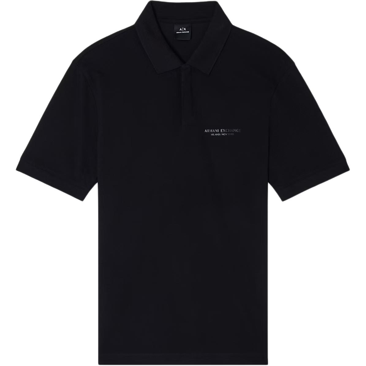 

Футболка-поло мужская ARMANI EXCHANGE, черный