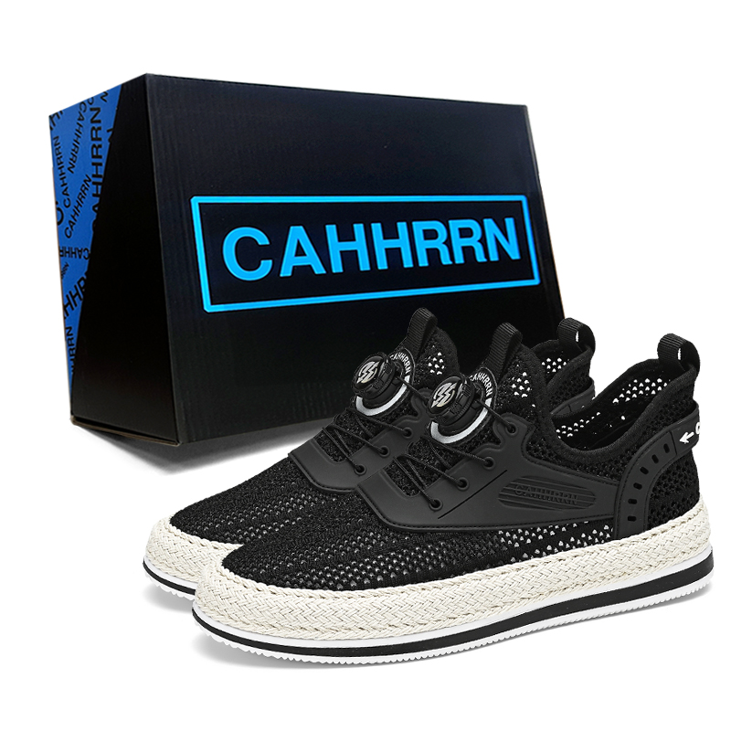 

Дышащие низкие повседневные туфли для мужчин CAHHRRN, Black