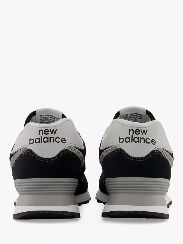 574 Замшевые кроссовки New Balance, Black — фото 3