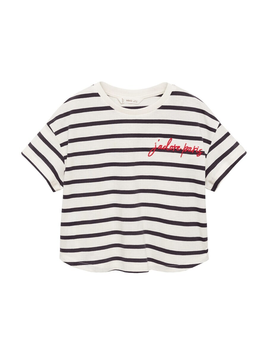 

Футболка MANGO KIDS ADORE, темно-синий