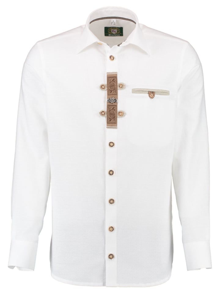 

OS-Trachten Традиционная белая рубашка Шает