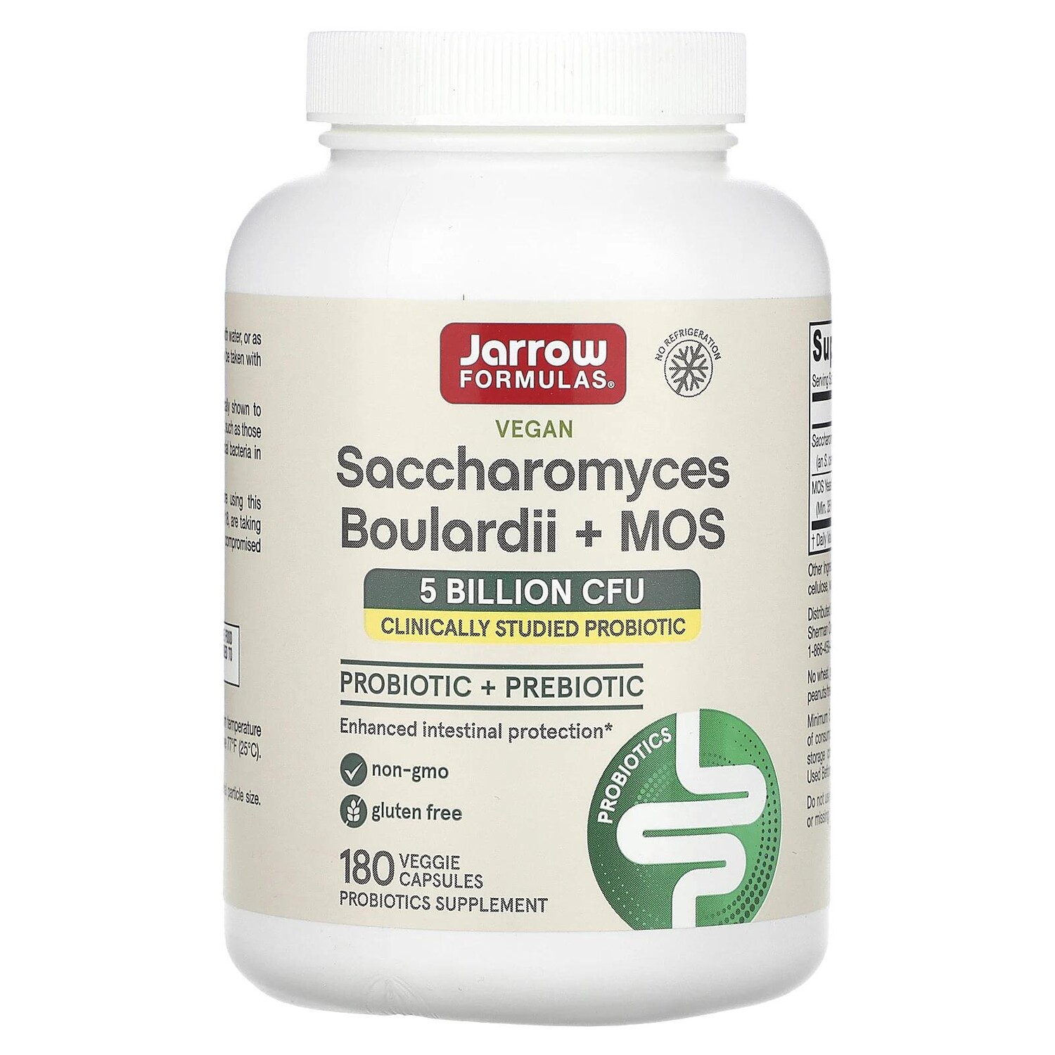 

Jarrow Formulas Сахаромицеты Буларди и MOS 180 веганских капсул