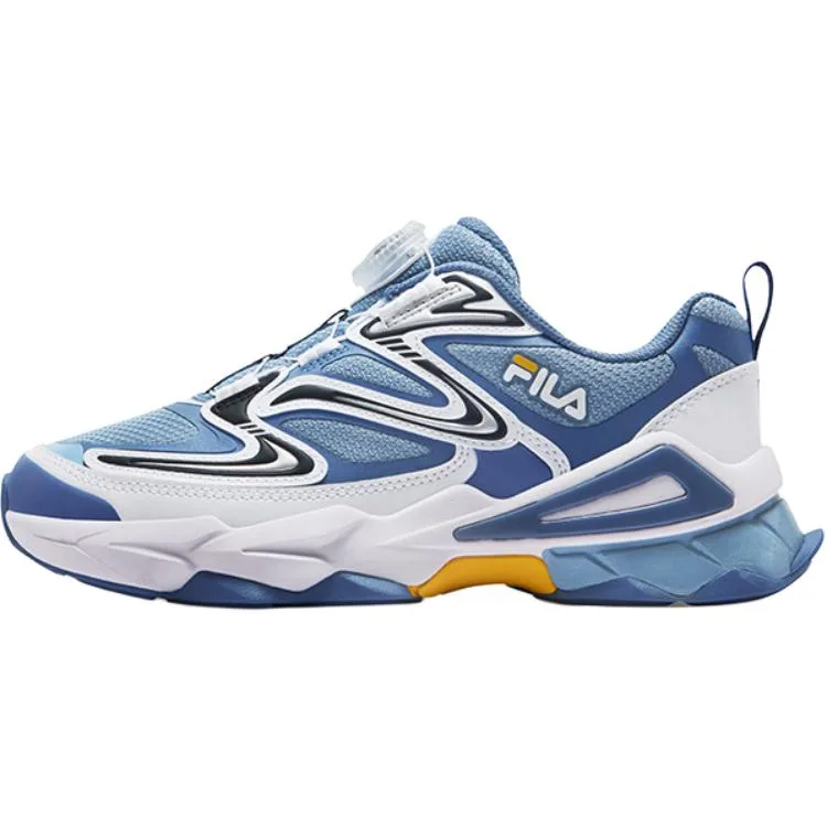 Кроссовки Heritage FHT Time Space Rebound Breathable Support low top детские FILA KIDS, Mist Blue/FILA White-BW