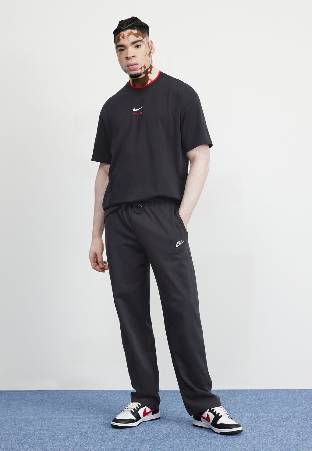 Спортивные брюки Club Knit Pant Nike, цвет black/(white) — фото 2