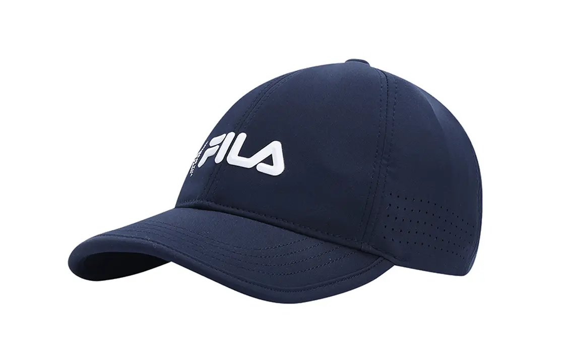 

FILA Бейсболка из хлопка полиэстера и эластана мужская бело-голубая, Blue