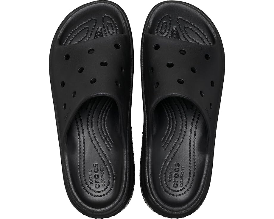 Туфли Crocs Stomp Slide, черный — фото 2