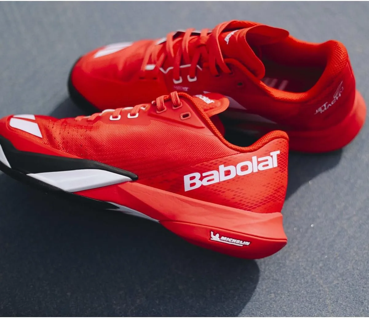 Мужские теннисные кроссовки Jet Mach 4 All Court Babolat, белый — фото 4