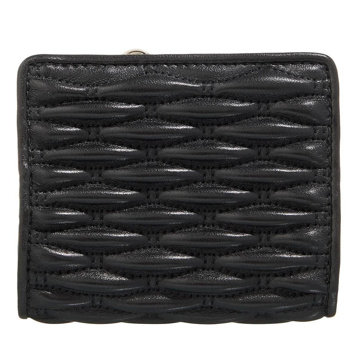 

Компактный кошелек nido s на молнии nero Furla, черный