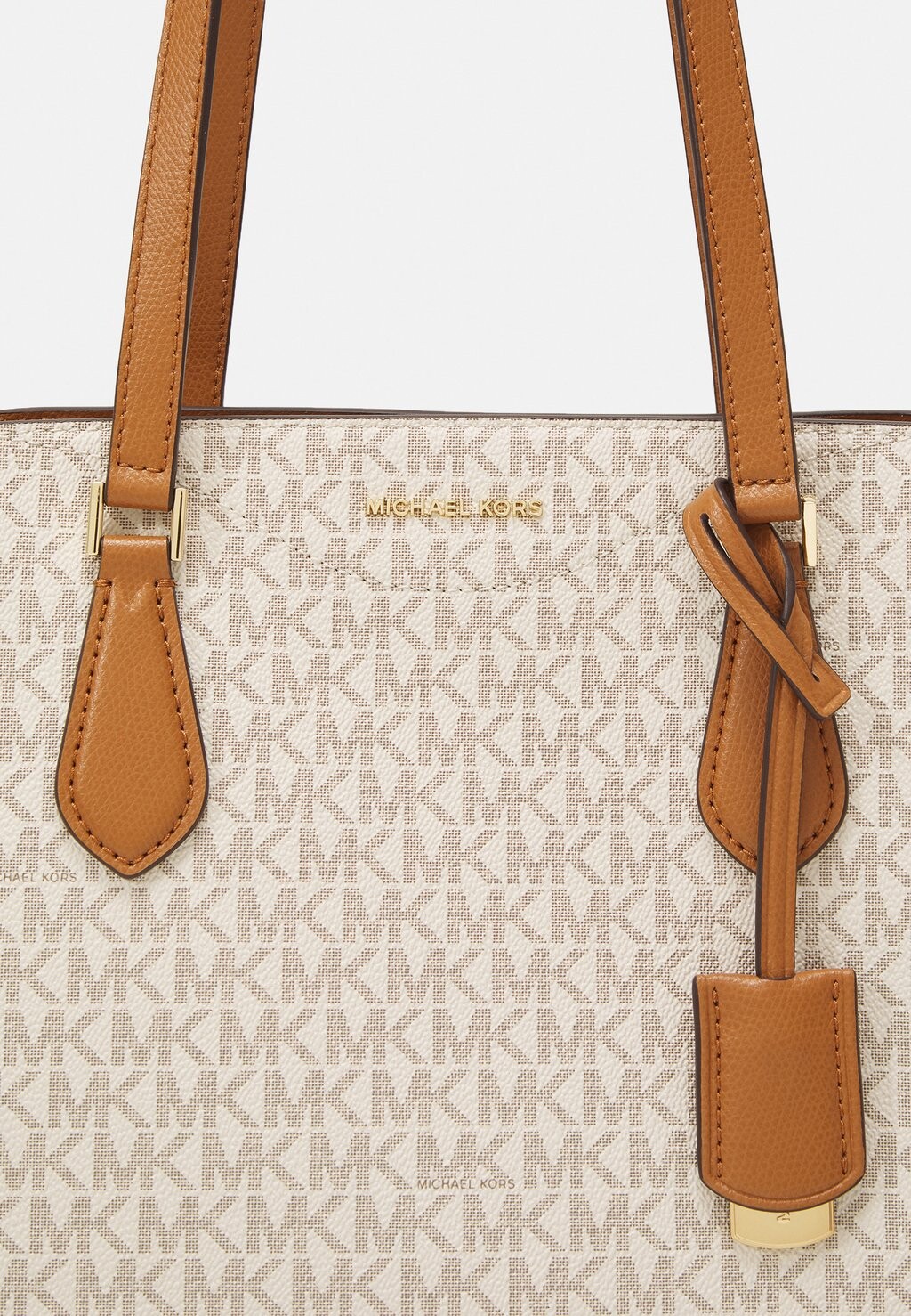 

Сумка-тоут TARYN MICHAEL Michael Kors, молочный, Белый, Сумка-тоут TARYN MICHAEL Michael Kors, молочный