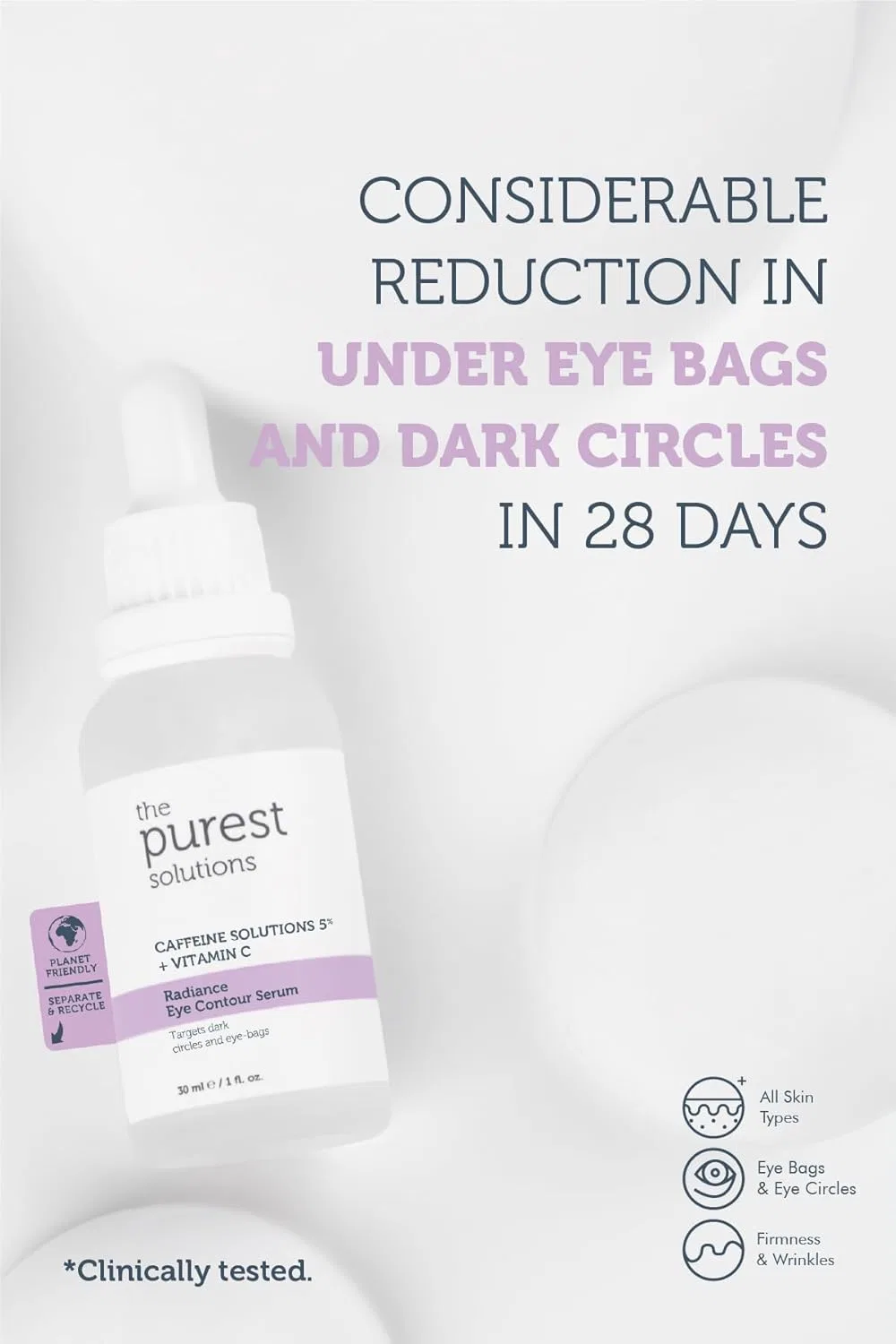 Сыворотка The Purest Solutions — Для лица Radiance Icon Serum с кофеином и витамином C, 30 мл — фото 3