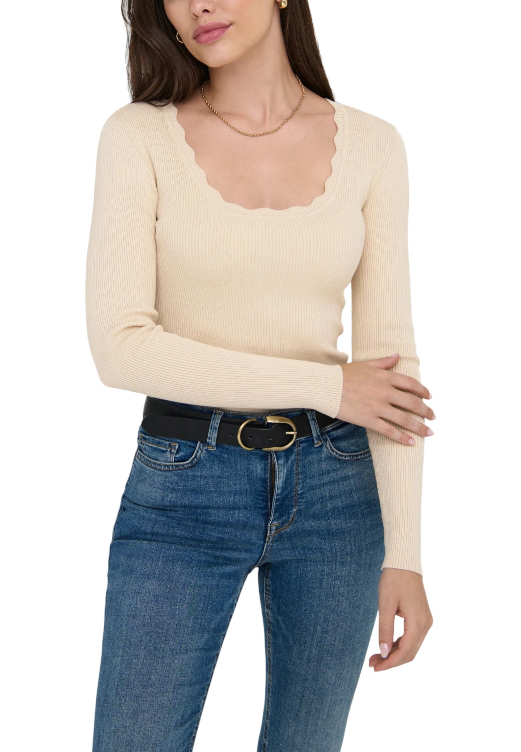 

Трикотаж Jacqueline De Yong, бежевый