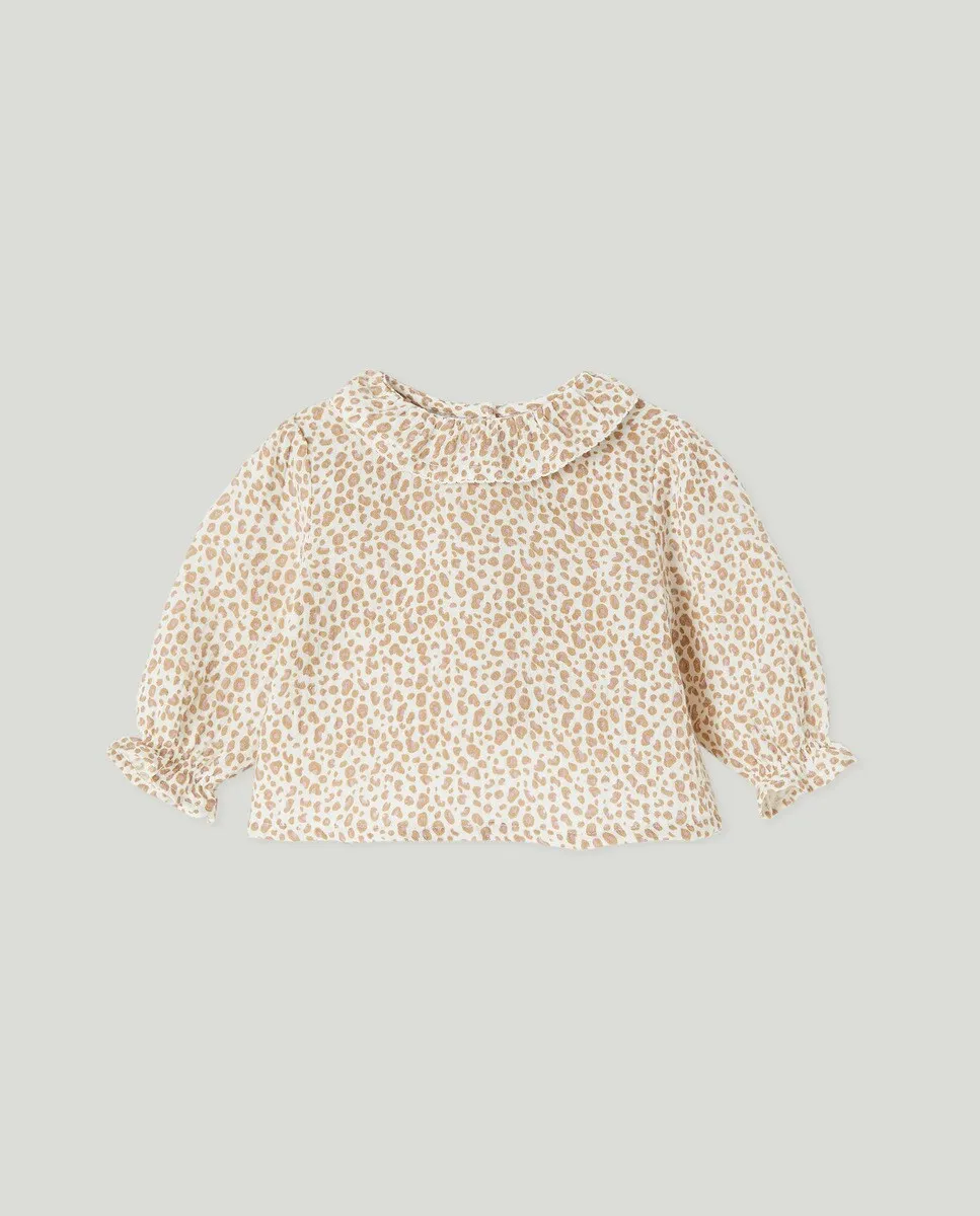 

Рубашка с длинными рукавами для девочки Baby El Corte Inglés, белый