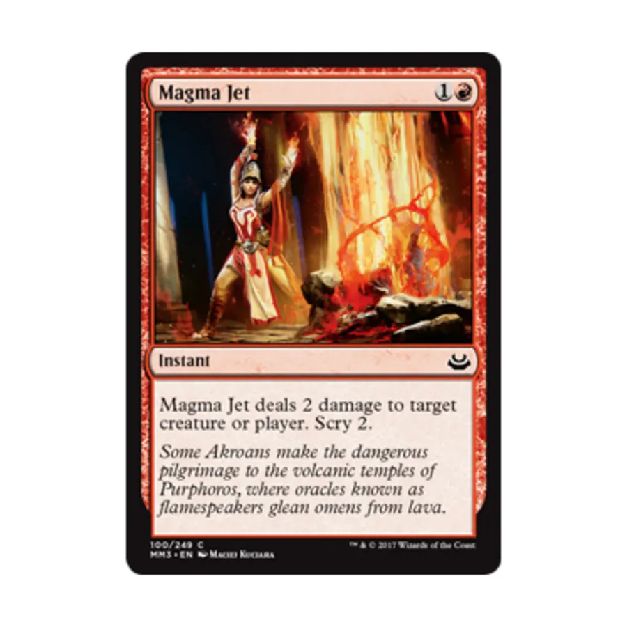 

CCG Магма Джет (К), MTG - Modern Masters 2017