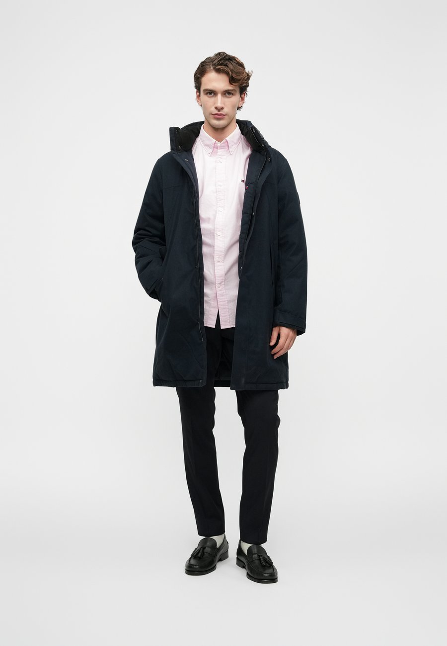 Пальто Tommy Hilfiger HOODED PADDED, Desert Sky/Mottled Dark Blue — фото 2