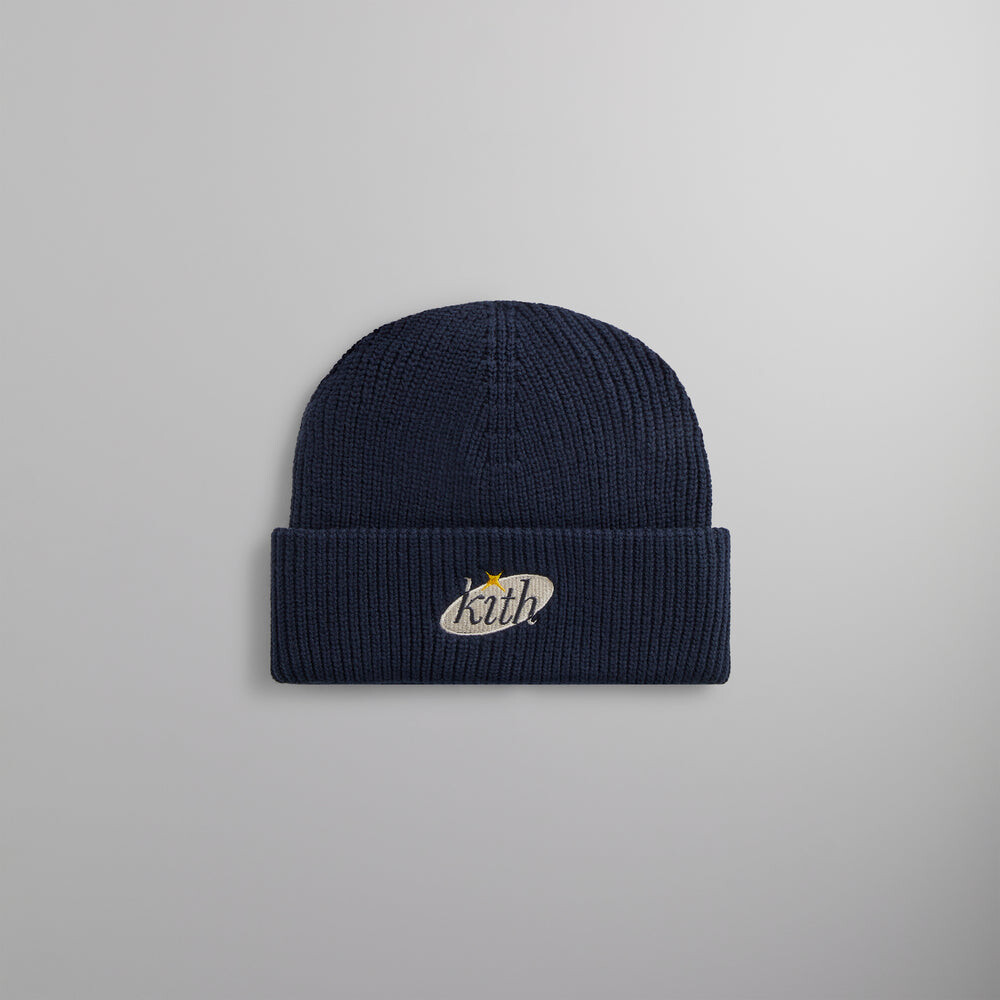 

Шапка Kith Chunky Cotton Mia Beanie, черный