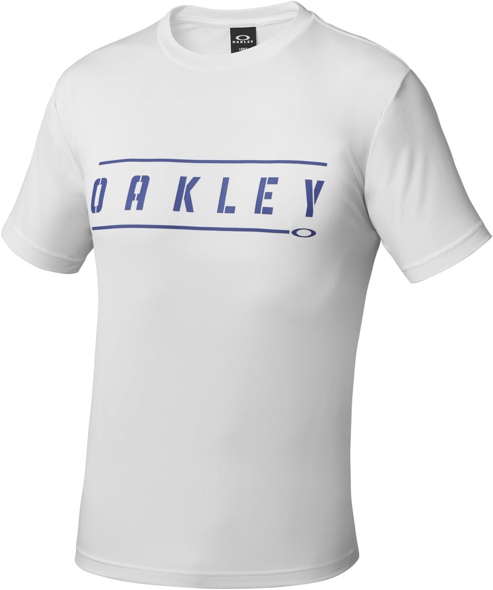 

Мужская тренировочная футболка Oakley с коротким рукавом, 456691JP, белый