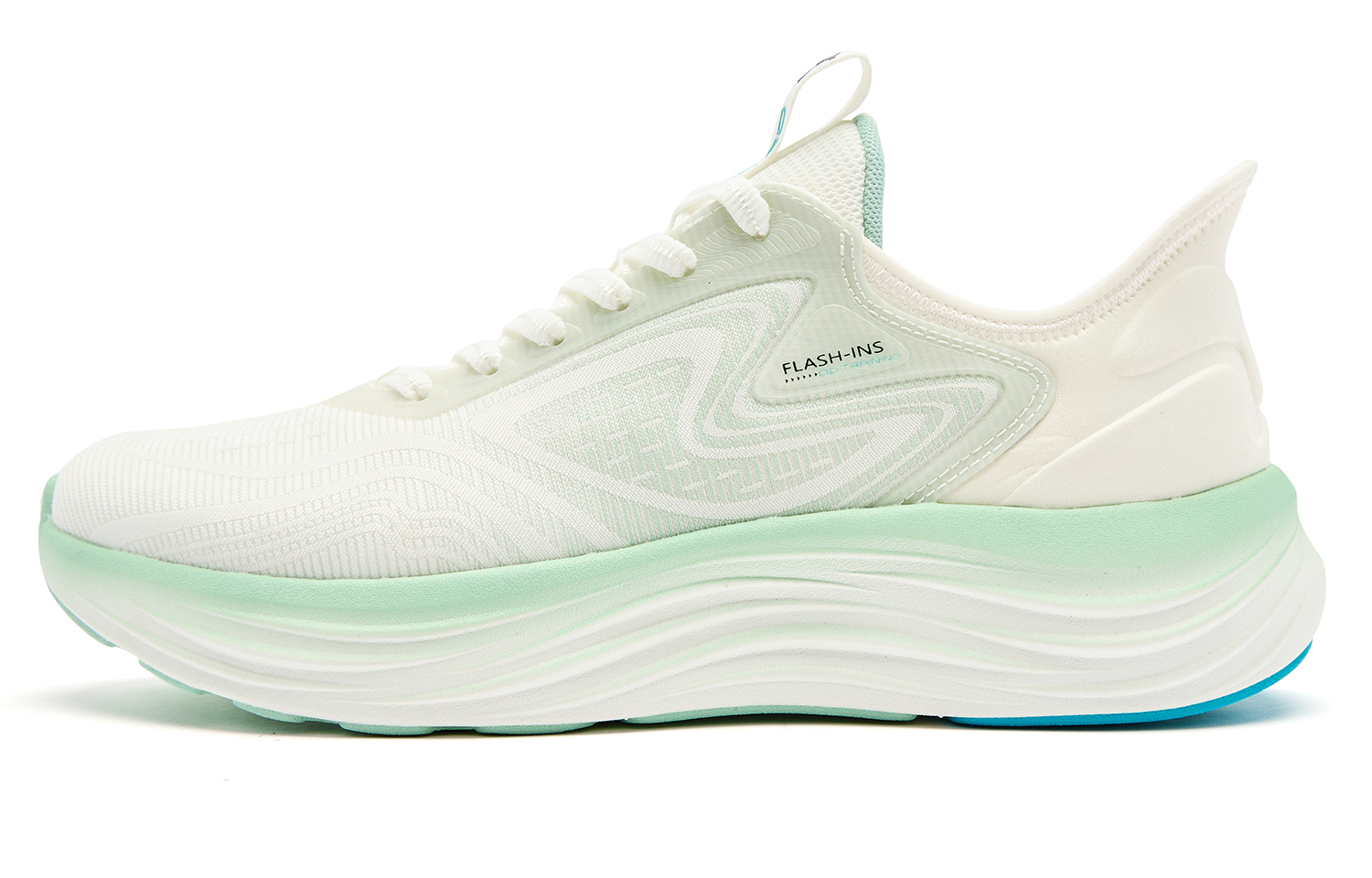 

Мужские кроссовки для беска с противоскользящей амортизирующей стойкой к истиранию подошвой низкие Cloud Mist Green QIAODAN, цвет Ivory Cloud Mist Green