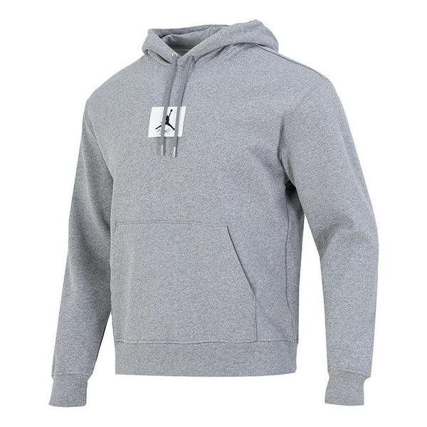 

Толстовка Air Jordan Drawstring Knit Hoodie Men's Grey, серый