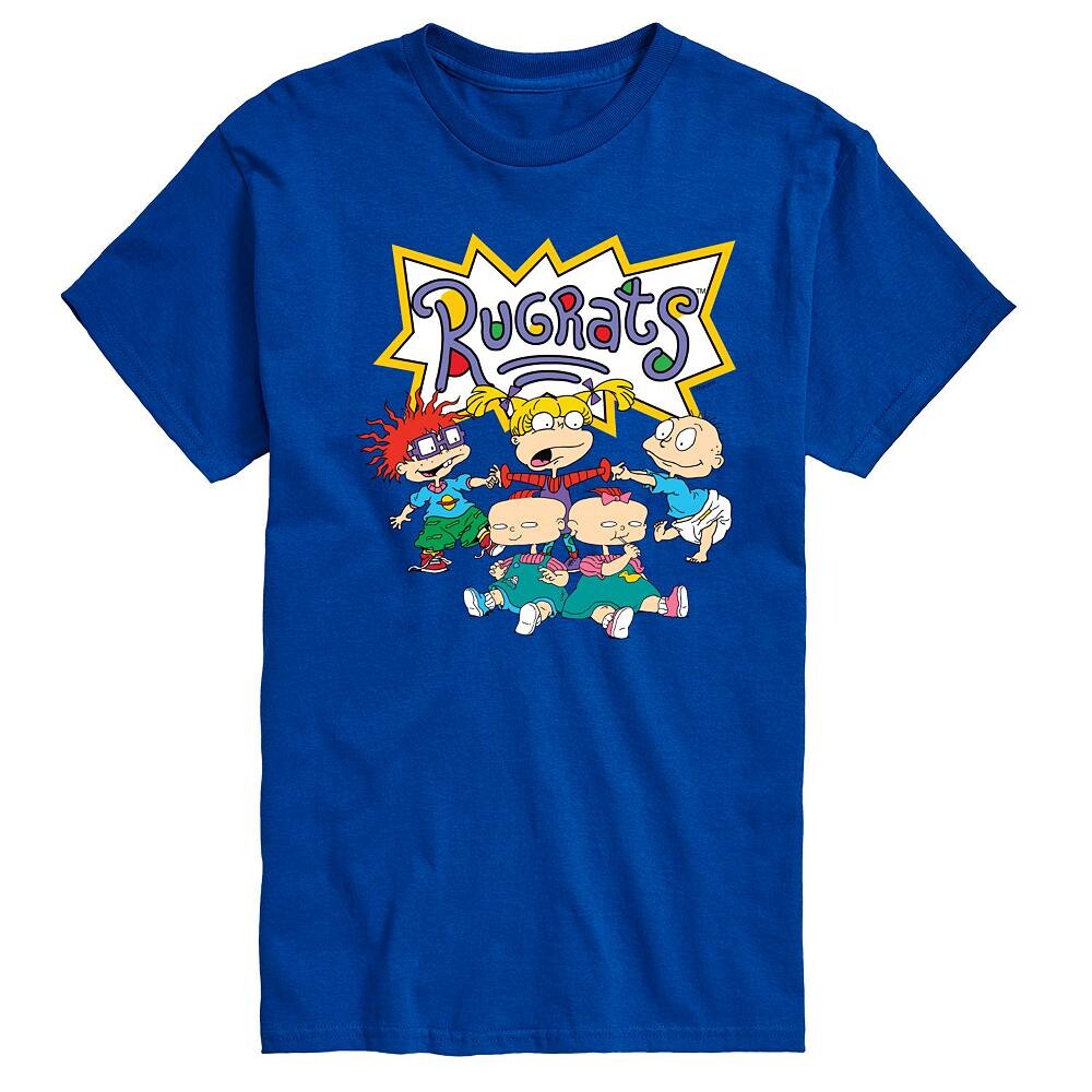 

Мужская футболка с рисунком Rugrats Group Shot Nickelodeon, цвет Royal Blue