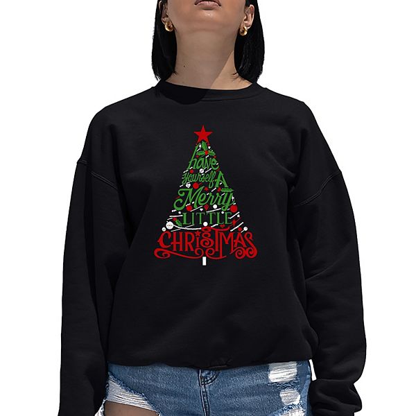 

Свитшот с надписью Have yourself a merry little christmas La Pop Art, Black, Черный, Свитшот с надписью Have yourself a merry little christmas La Pop Art, Black