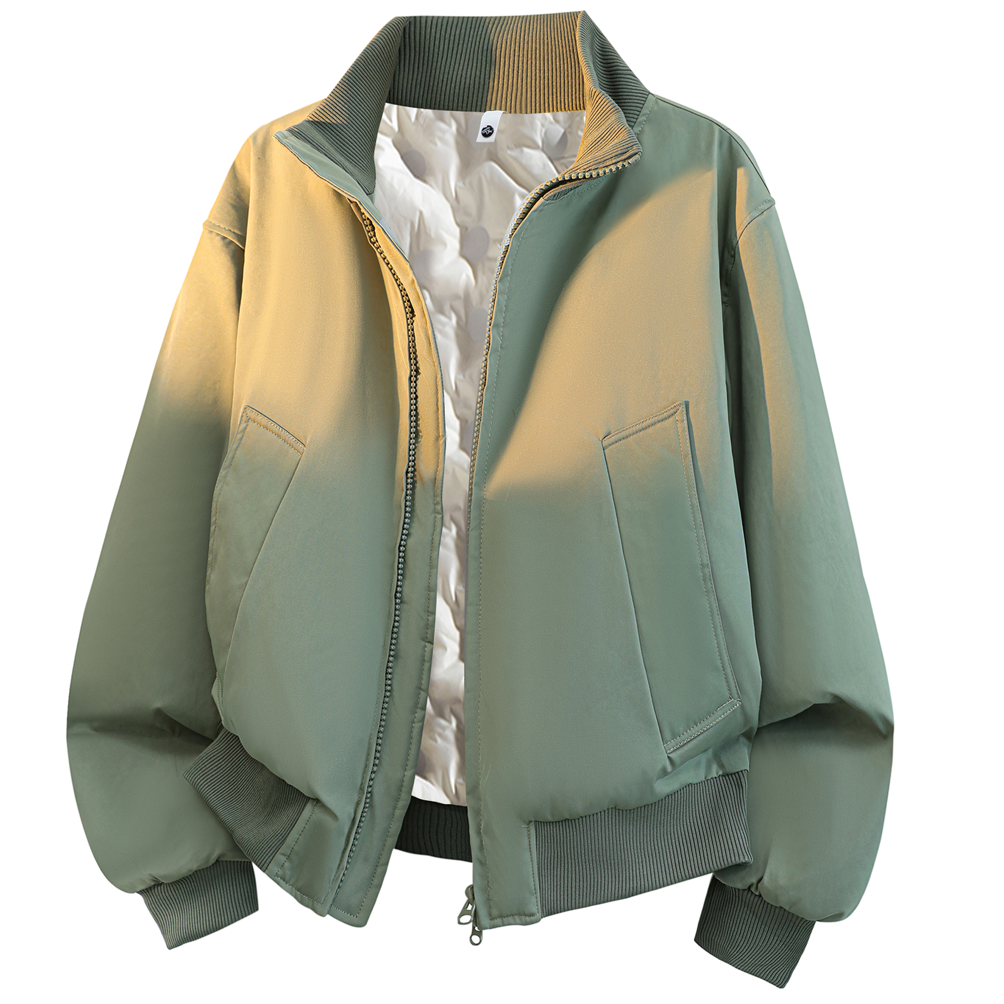 

Пуховик Unisex Lapel Thickened Puffer Jacket X1617, army зеленый puffer jacket[down]