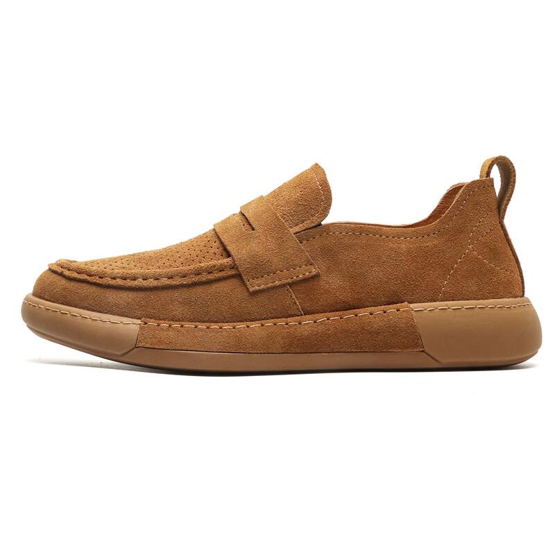 Туфли мужские Men"s Casual Men Low-Top Weishibangwei, цвет Dark coffee — фото 2