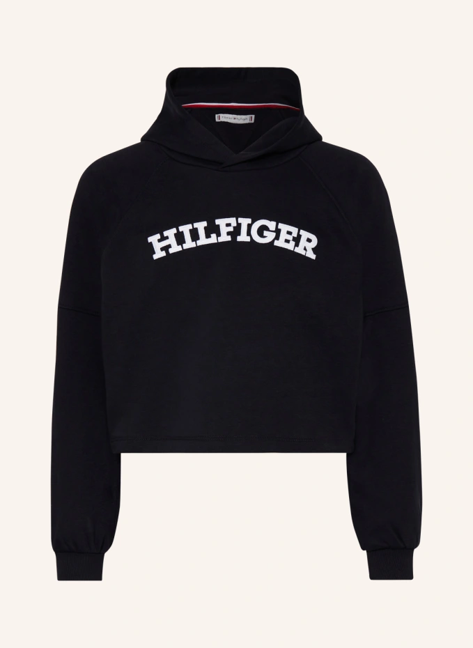 

Укороченная толстовка с капюшоном Tommy Hilfiger, белый
