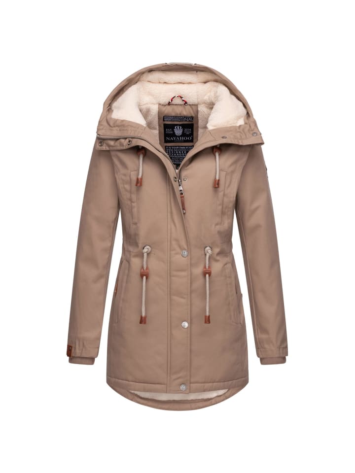 

Пуховик Navahoo Winterjacke B991, цвет Taupe Grey