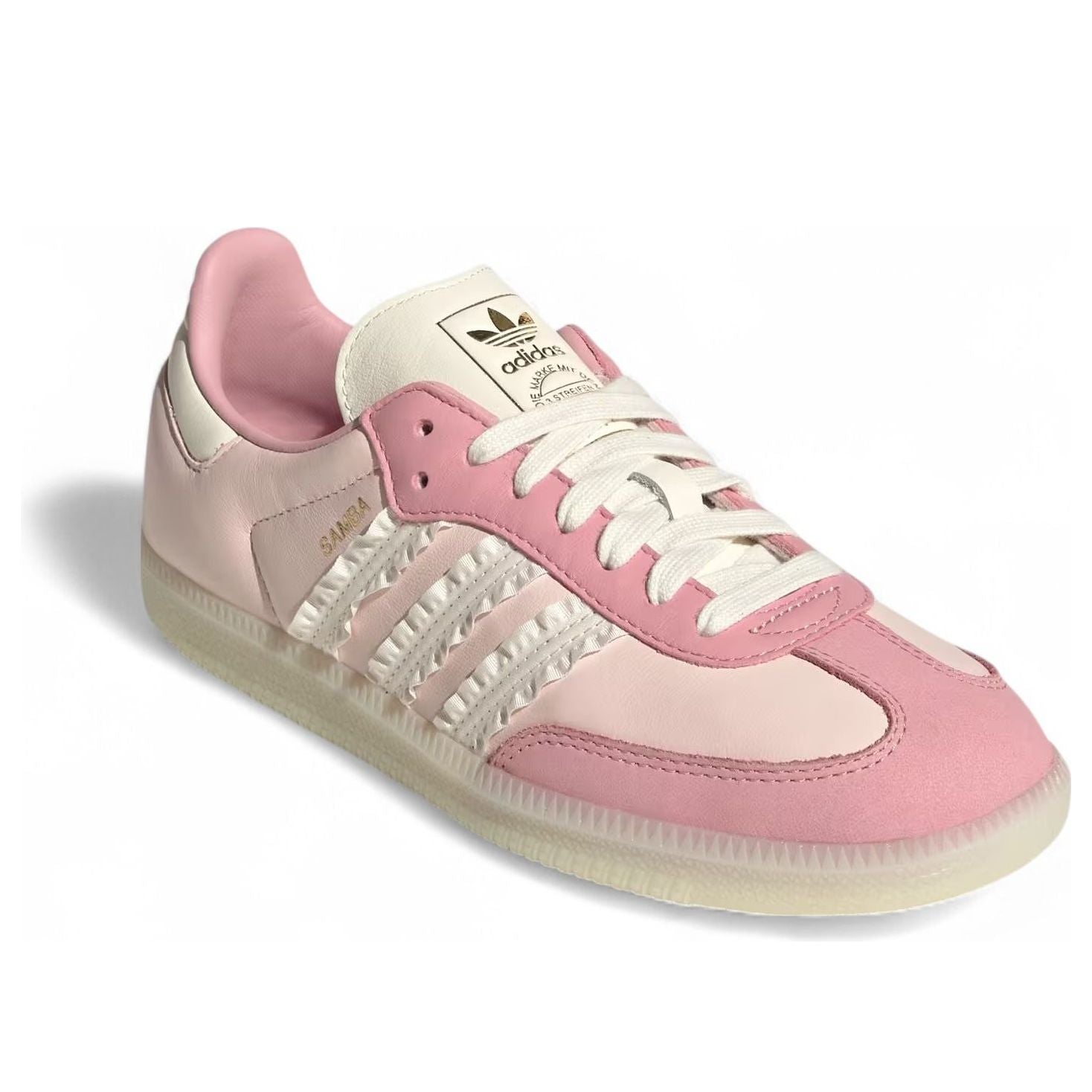 Кроссовки (WMNS) adidas Samba 'Ruffle Stripes Pack Wonder Mauve' — фото 3
