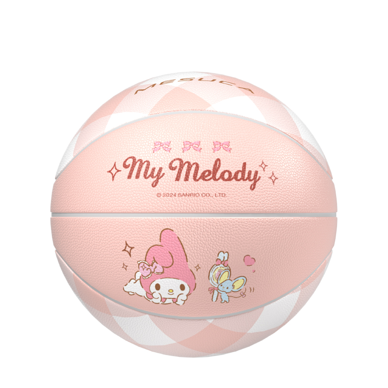 

Sanrio Melodi микрофибра кожа баскетбольный мяч pink размер 7 тренировочный unisex