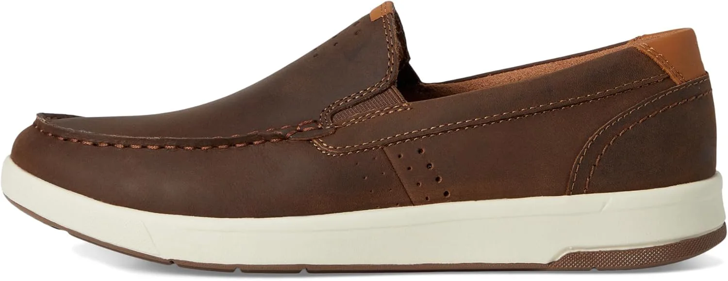 

Мужские слипоны Florsheim, с перекрестным швом на носке, коричневый