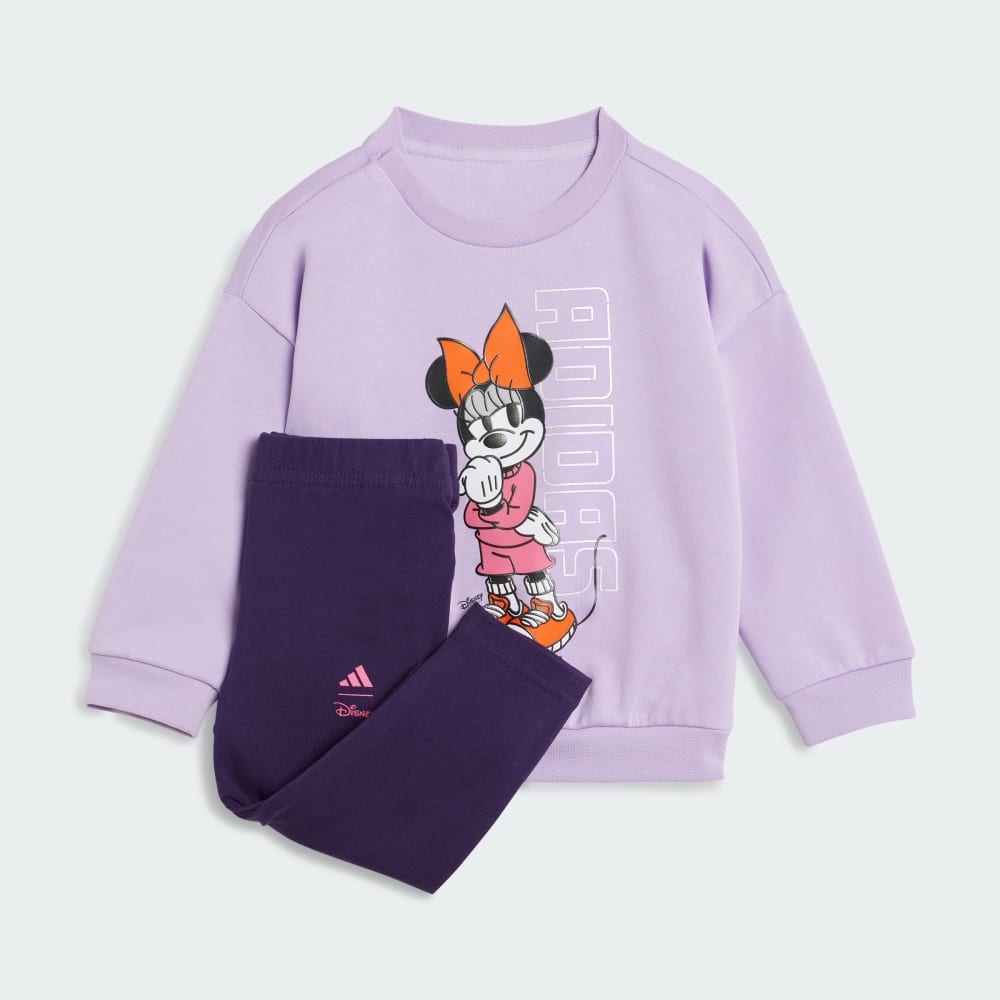 

Комплект Adidas Disney Minnie Mouse Jogger Kids, цвет Powder Plum/Lucid Pink