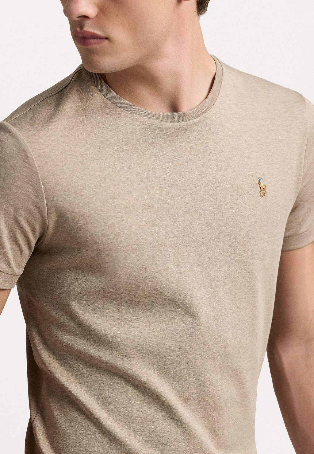 

Базовая футболка SHORT SLEEVE Polo Ralph Lauren, светло-коричневый