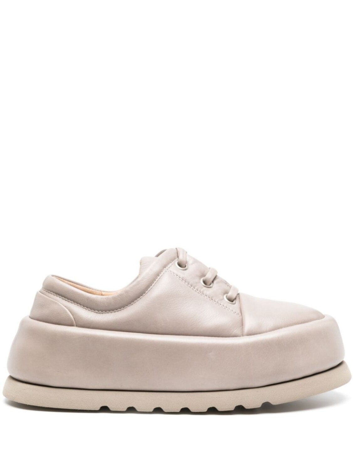 Marsèll Bombo leather brogues, нейтральный цвет