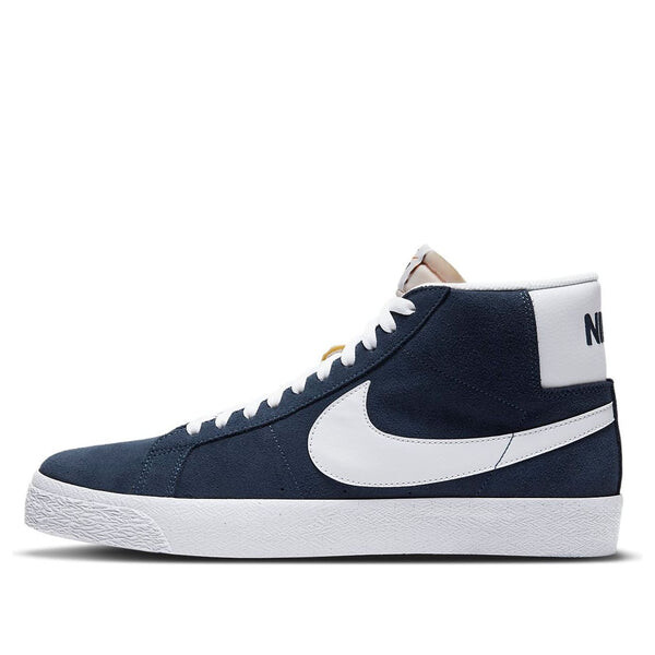 

Кроссовки zoom blazer mid sb Nike, синий