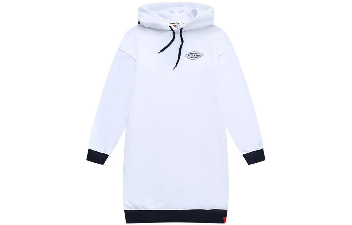 

Платье с длинными рукавами женское белое Dickies