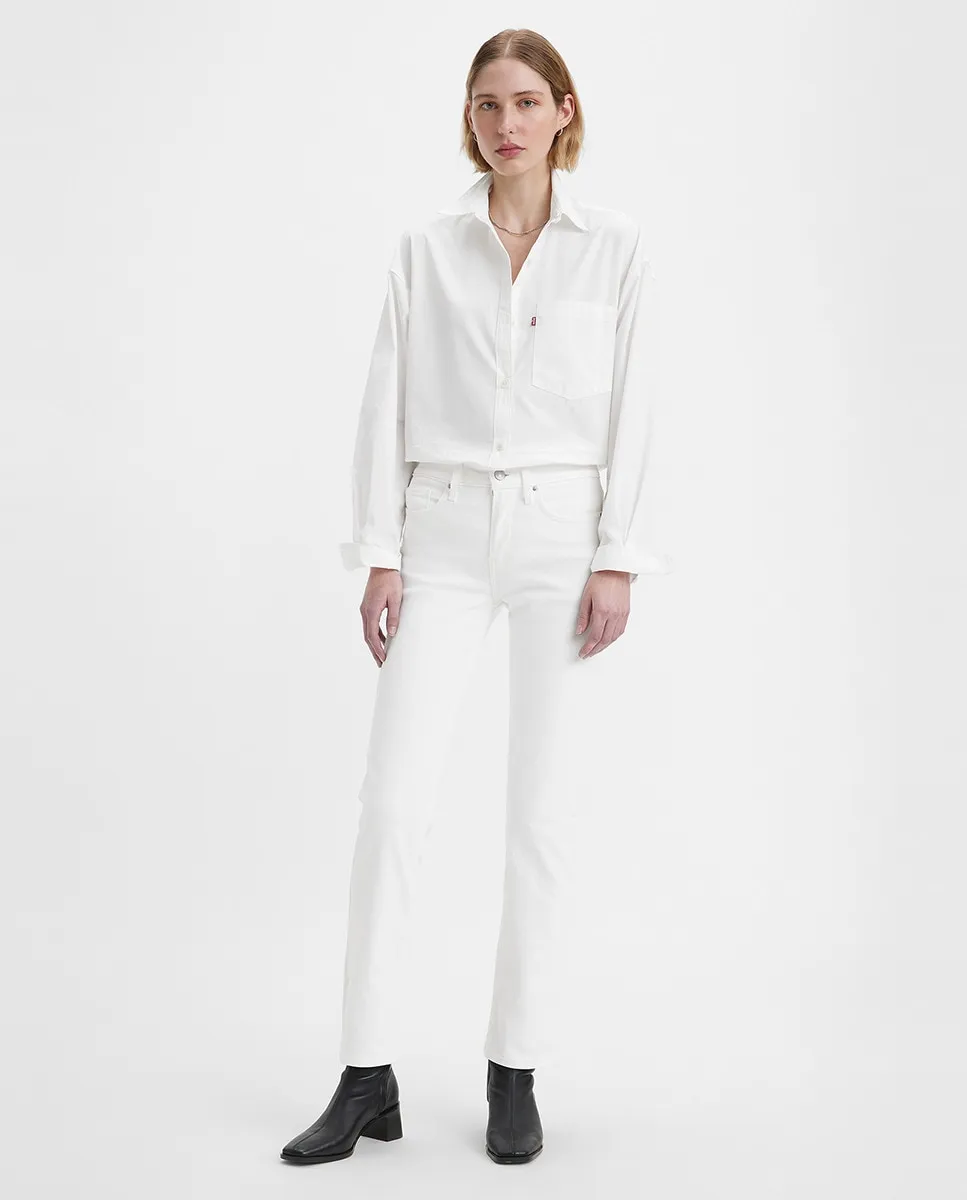 

Женские моделирующие прямые джинсы 314 Levi's, белый