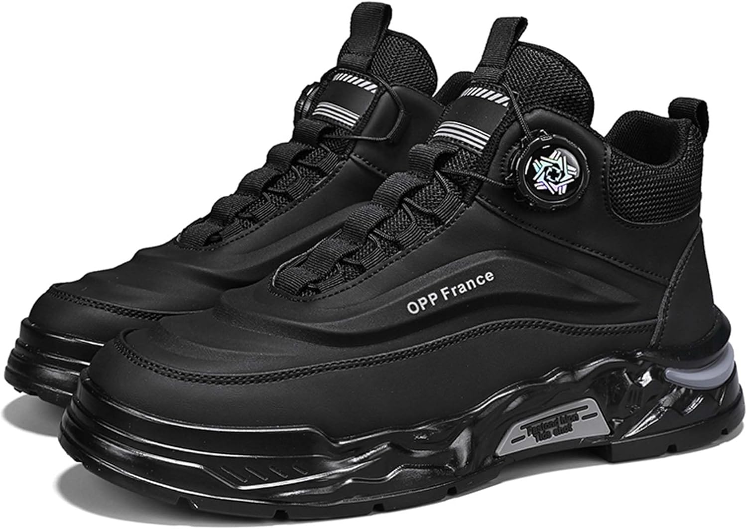 

Мужские повседневные спортивные кроссовки - Зимние мягкие теплые кроссовки - Модные повседневные кроссовки для активного отдыха - Нескользящие рабочие кроссовки - Удобные кроссовки для отдыха Dzbajrqm, черный