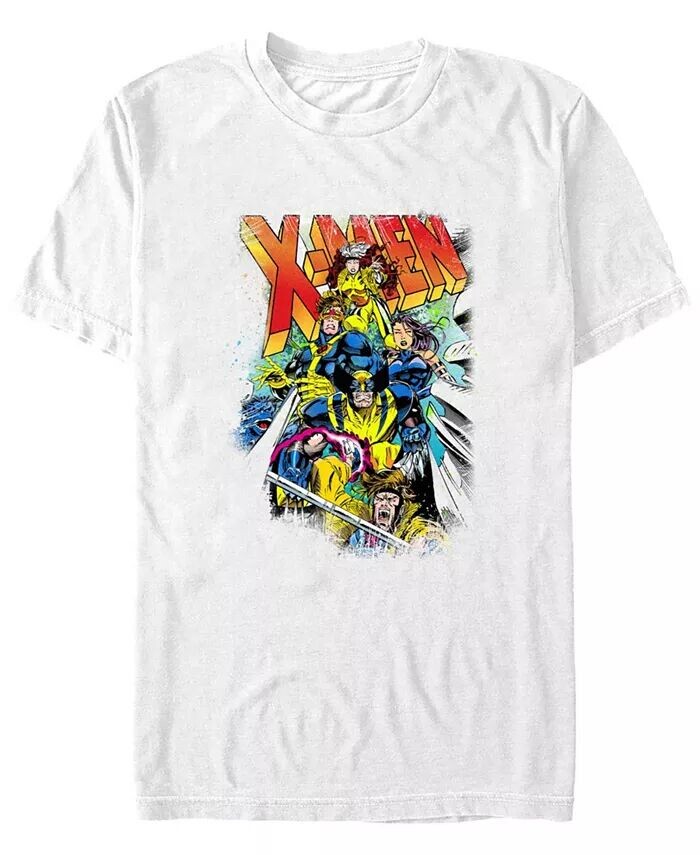 

Мужская футболка с коротким рукавом MVL Team X-Comic Fifth Sun, белый