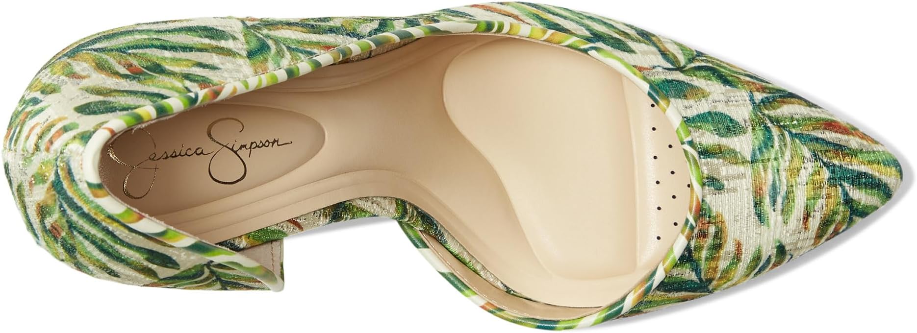Туфли Jessica Simpson Prizma D'Orsay Pump, Green Multi — фото 2