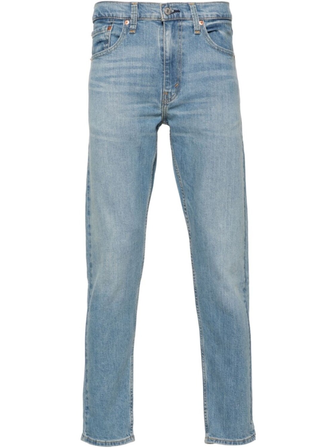 

Levi's джинсы с завышенной талией и нашивкой-логотипом, синий