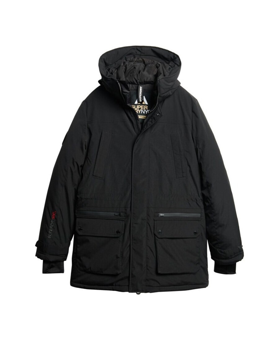 

Зимняя парка Superdry, черный