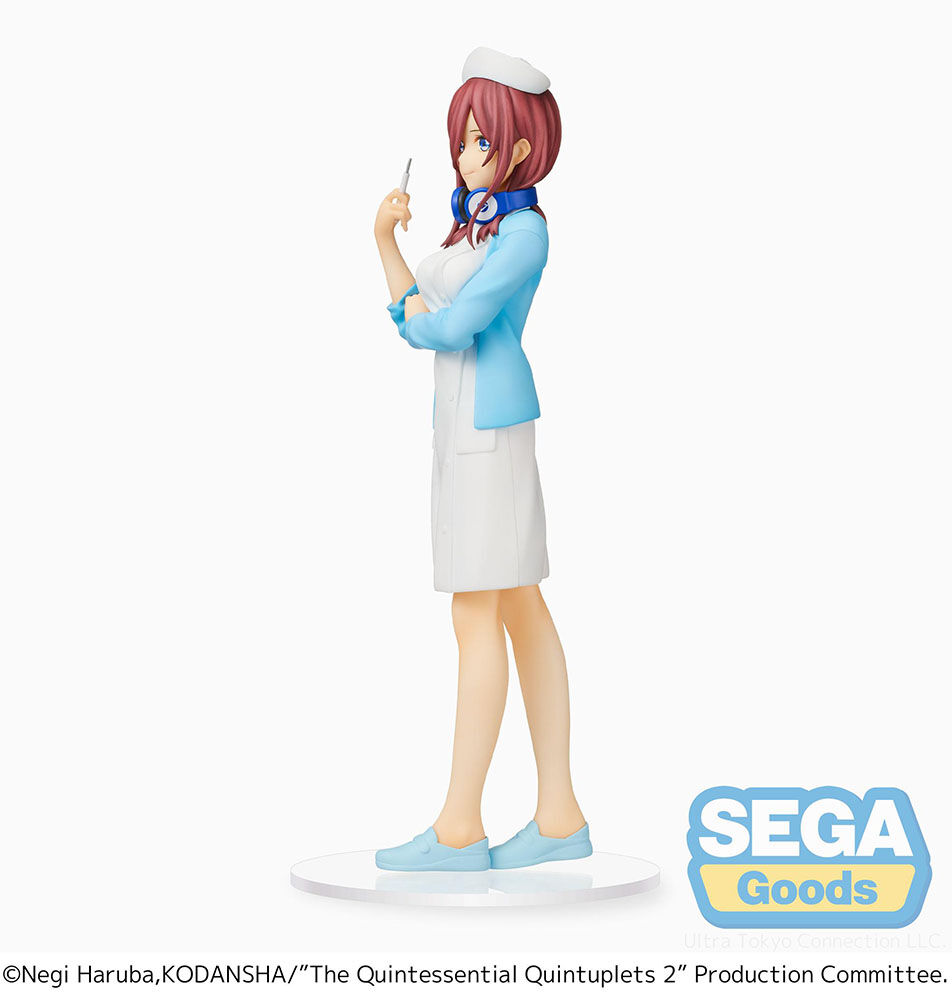 

Фигурка The Quintessential Quintuplets 2 - Miku Nakano SPM Prize Figure (Nurse Ver.)