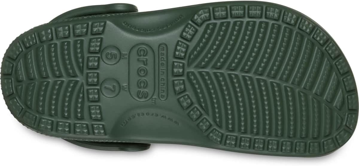 Классические сабо Crocs унисекс для взрослых, зеленый — фото 4