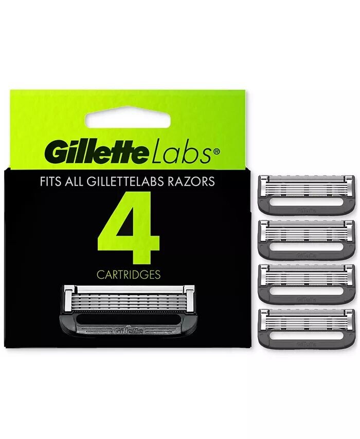 

Сменные стержни для бритвенных лезвий с подогревом, 4 шт Gillettelabs